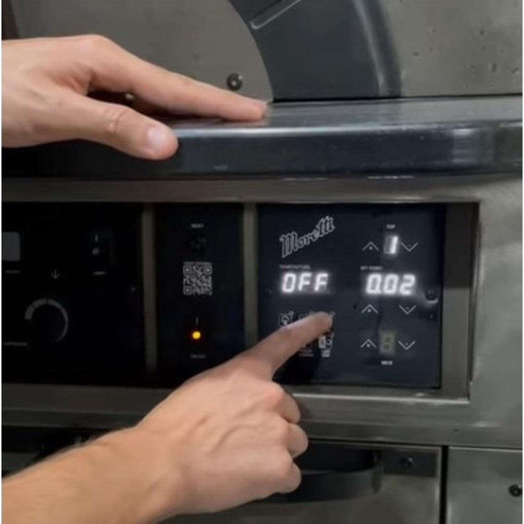 Wake Up Set Up for Moretti Pizza Ovens