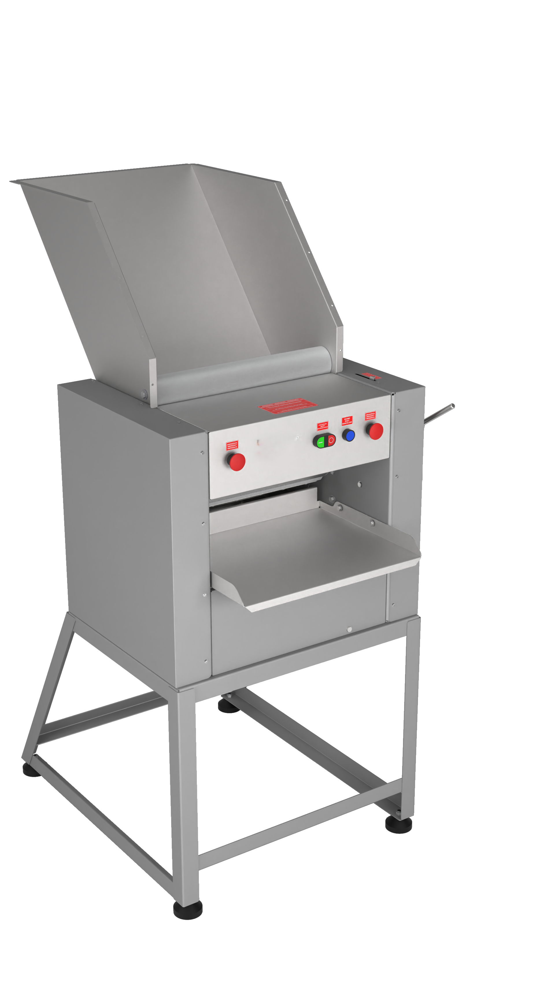 CSC-501 Dough Breaker / Sheeter 33 lbs capacity. Floor model. 2 Motors, 1 per roll. 20'' roll width. 1.5 HP each motor.