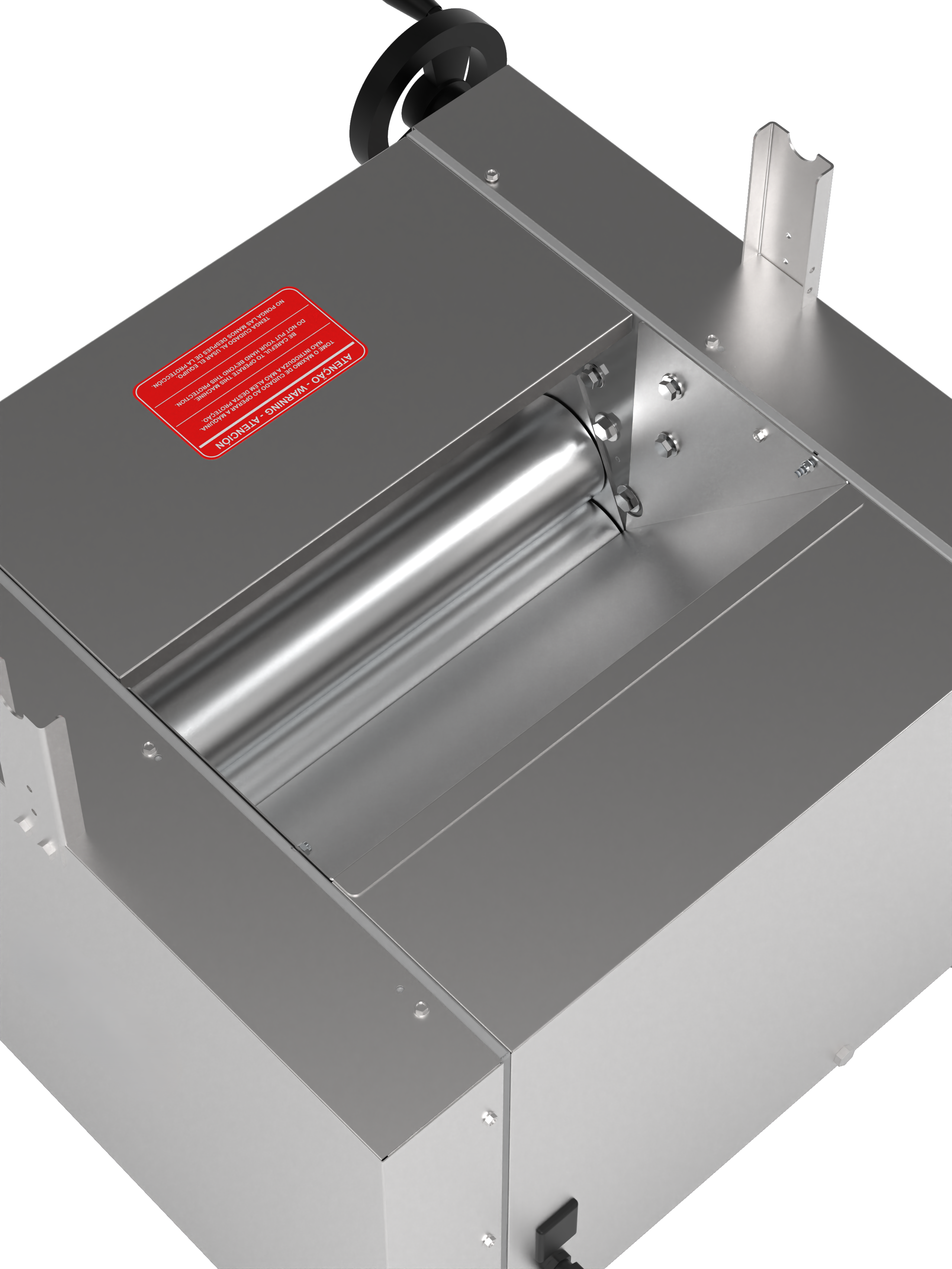 CLM-390 Dough Roller & Sheeter table top. 16'' roll width. 16 lbs dough capacity.