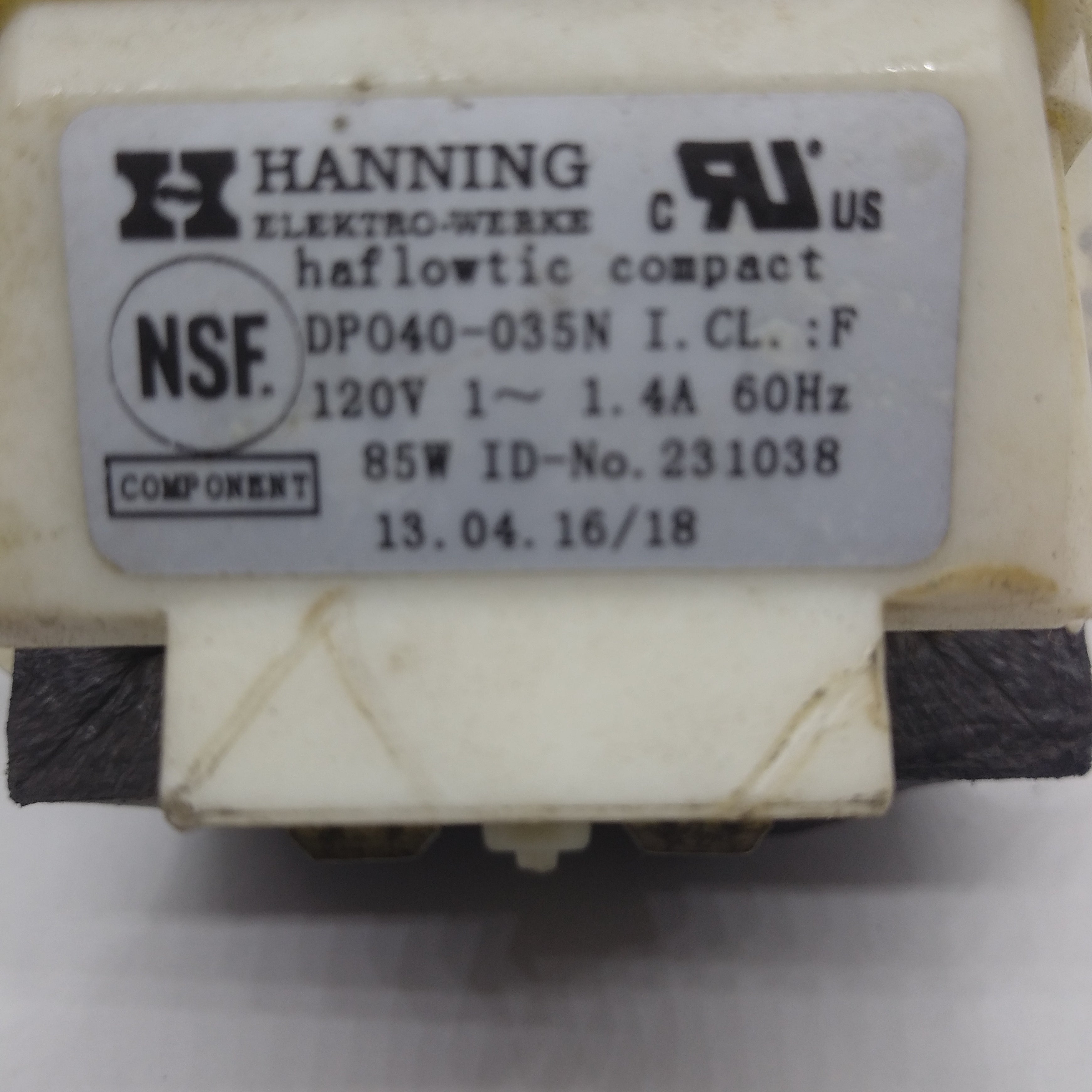 RNTF026  Pump Assembly for SL140, SL260 (NC231038)