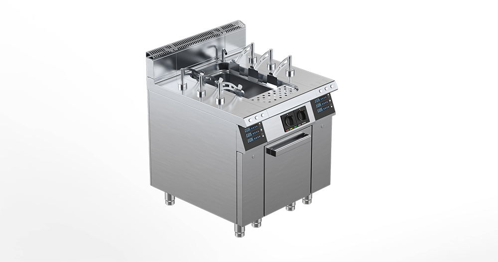 90CPE45 - Pasta cooker Electric, 1 Tank, dual power element