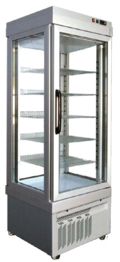 4400 NFP 4 Sided Glass Merchandiser Refrigerated