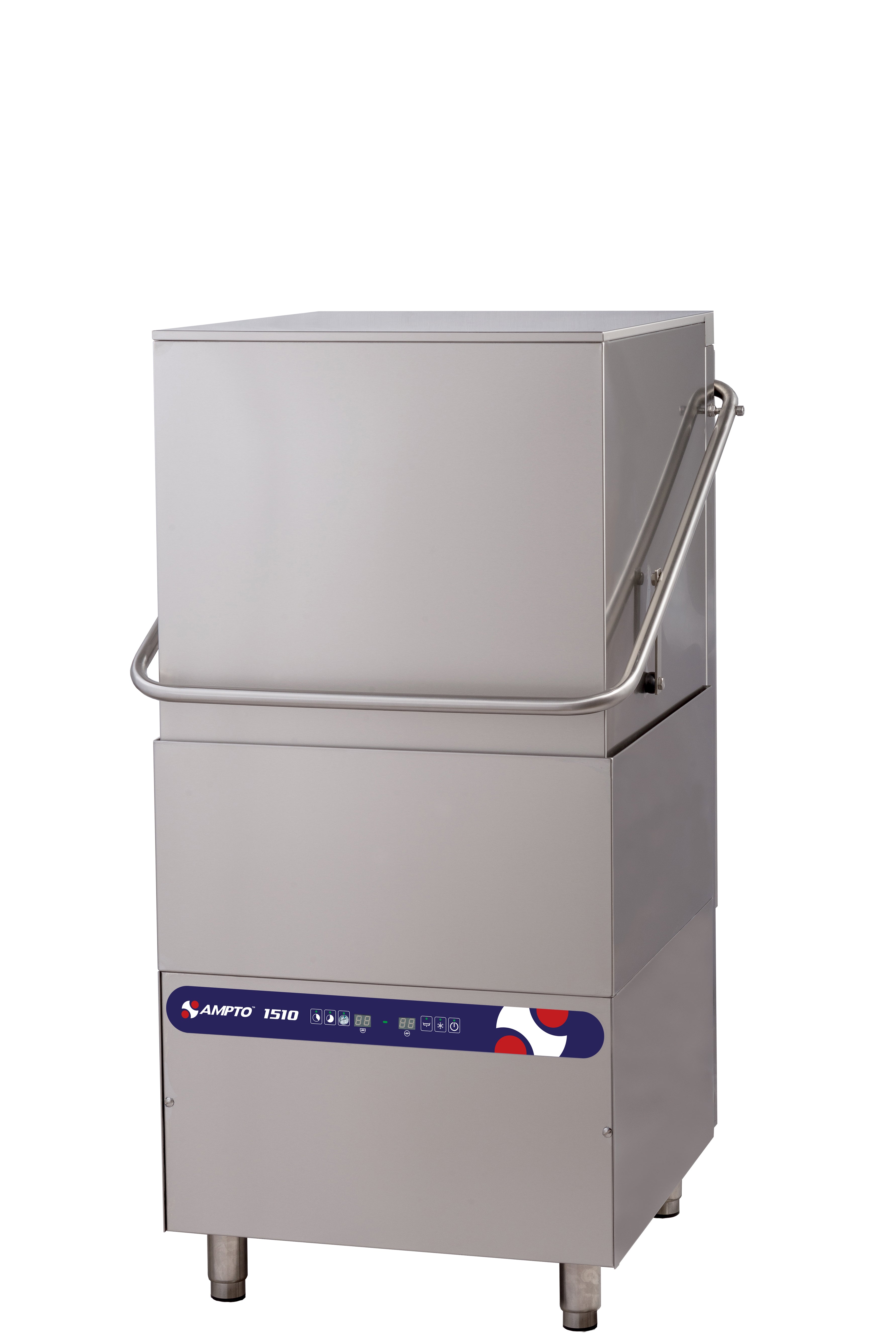 1510 Dishwasher, hood type, 34-5/8"W, high temperature, with 8.6kW booster heater, up to (30) racks per hour,