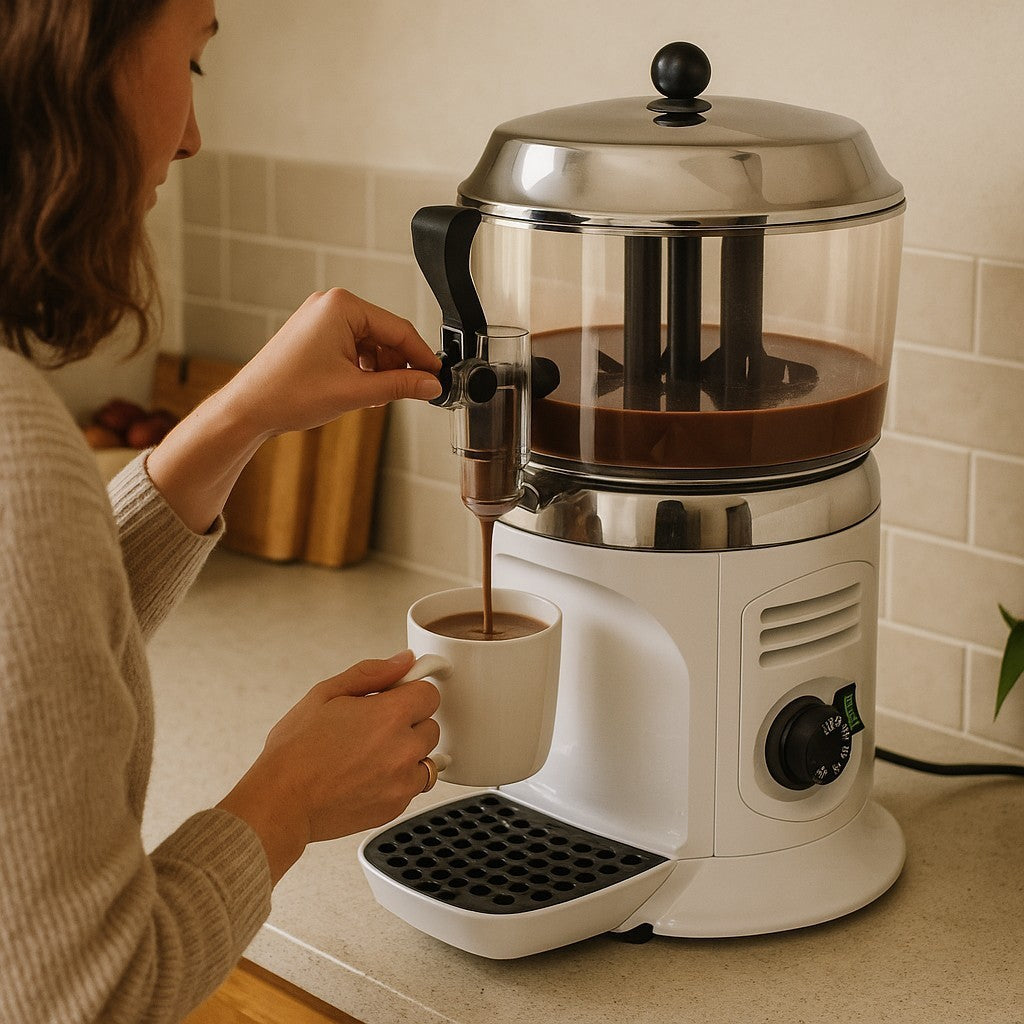CHOC5W -Hot beverage dispenser 1.32 Gal white color