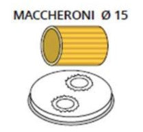 ACTRMPF68 - BRONZE PASTA DIE MACCHERONI 15 mm - PF25E