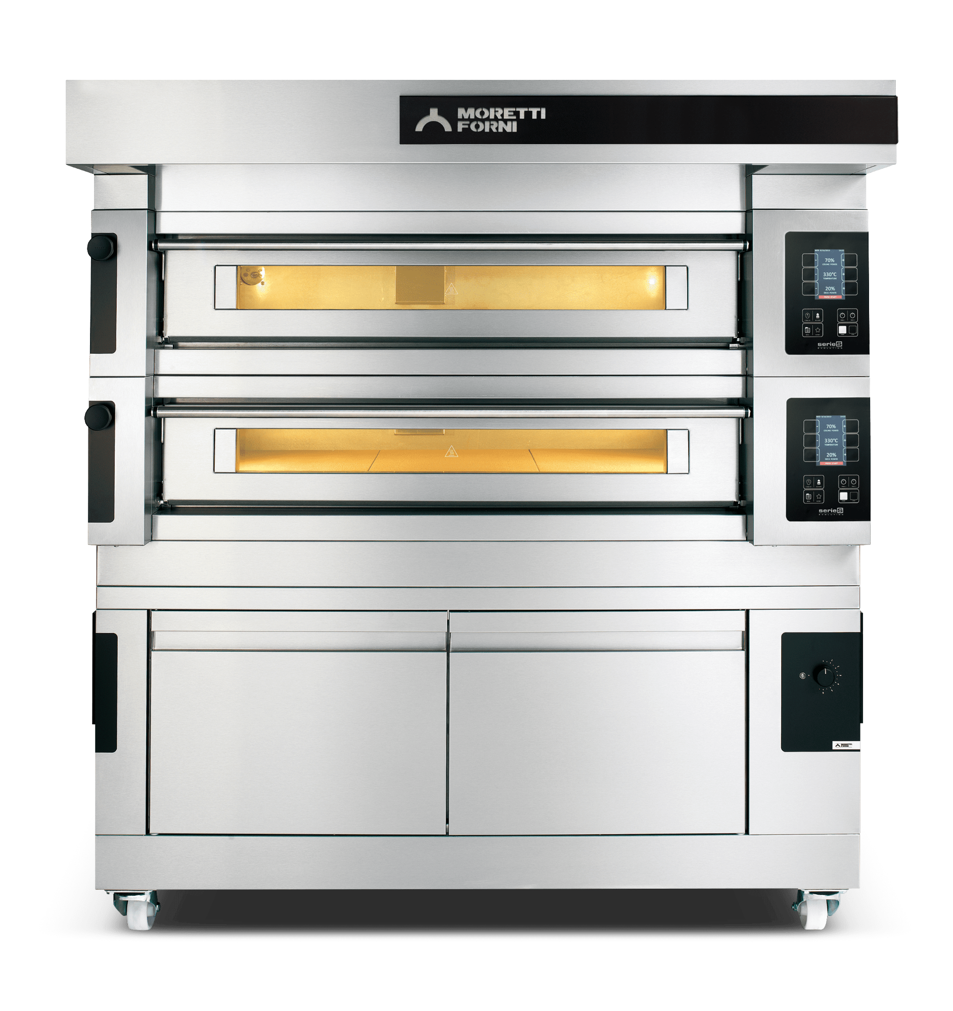Serie S140E2 - Serie S modular Electric Pizza oven 71-1/2"x55-1/2"x14" (Chamber)