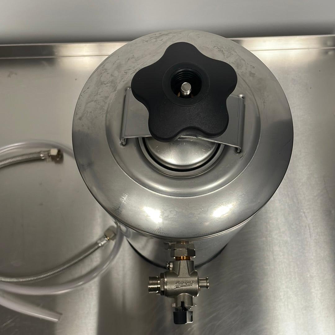 5900501 - KIT WATER SOFTENER 8 Lt. + FLEXIBLE PIPE (FOR 1 & 2 GROUP MACHINES)