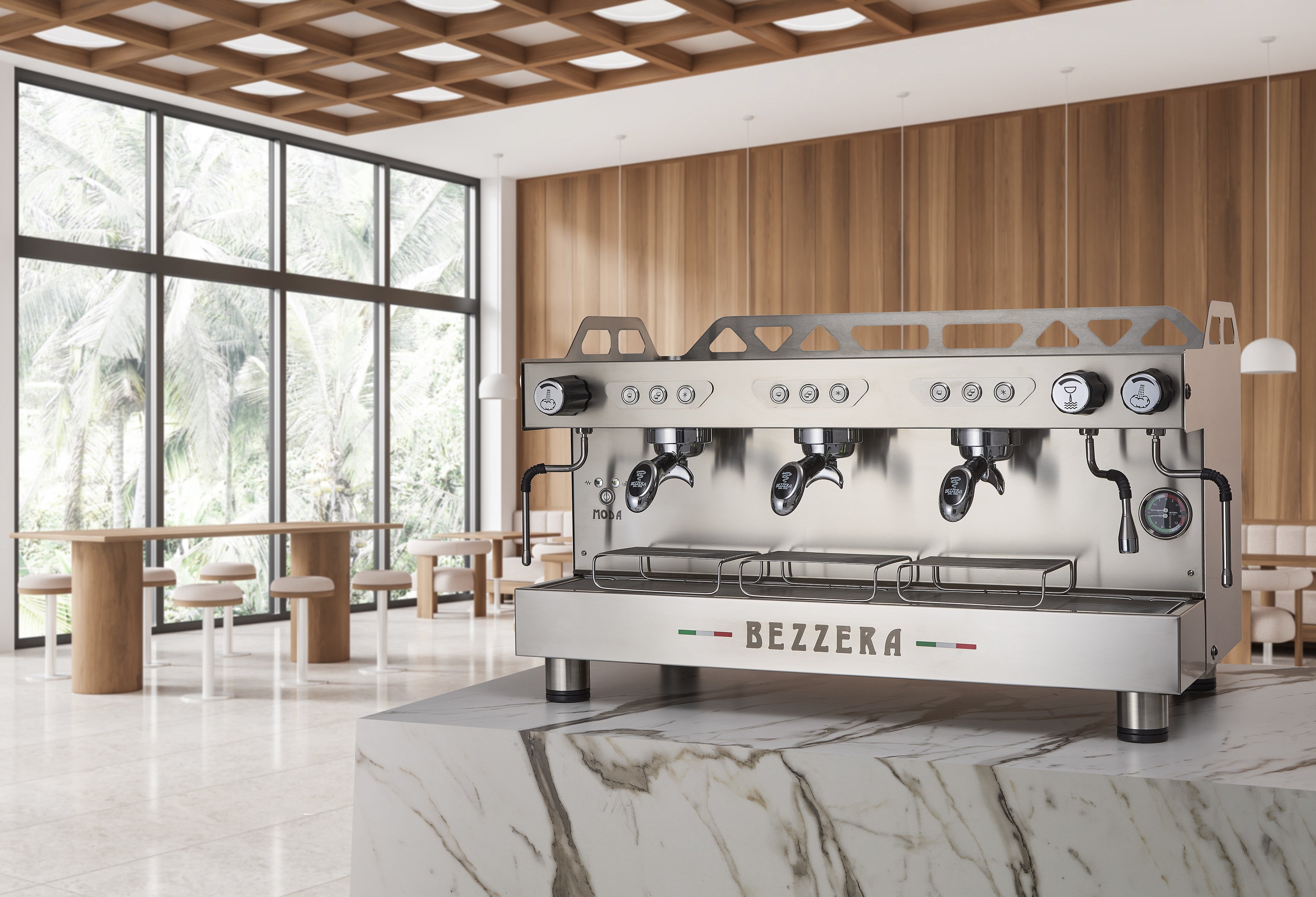 MODA DE3 - Espresso Machine MODA 3 groups