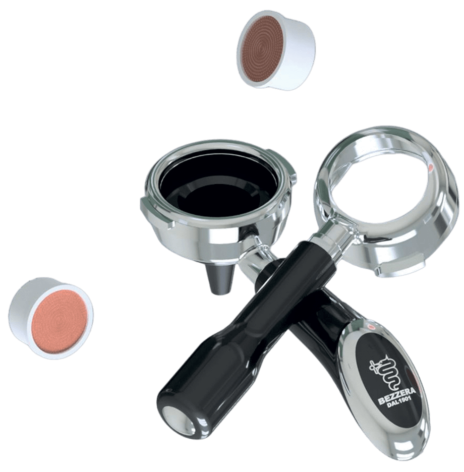 RBEZ3207  CAPSULE FILTER HOLDER LAVAZZA ESPRESSO POINT FOR B2016 (Bezzera Group)