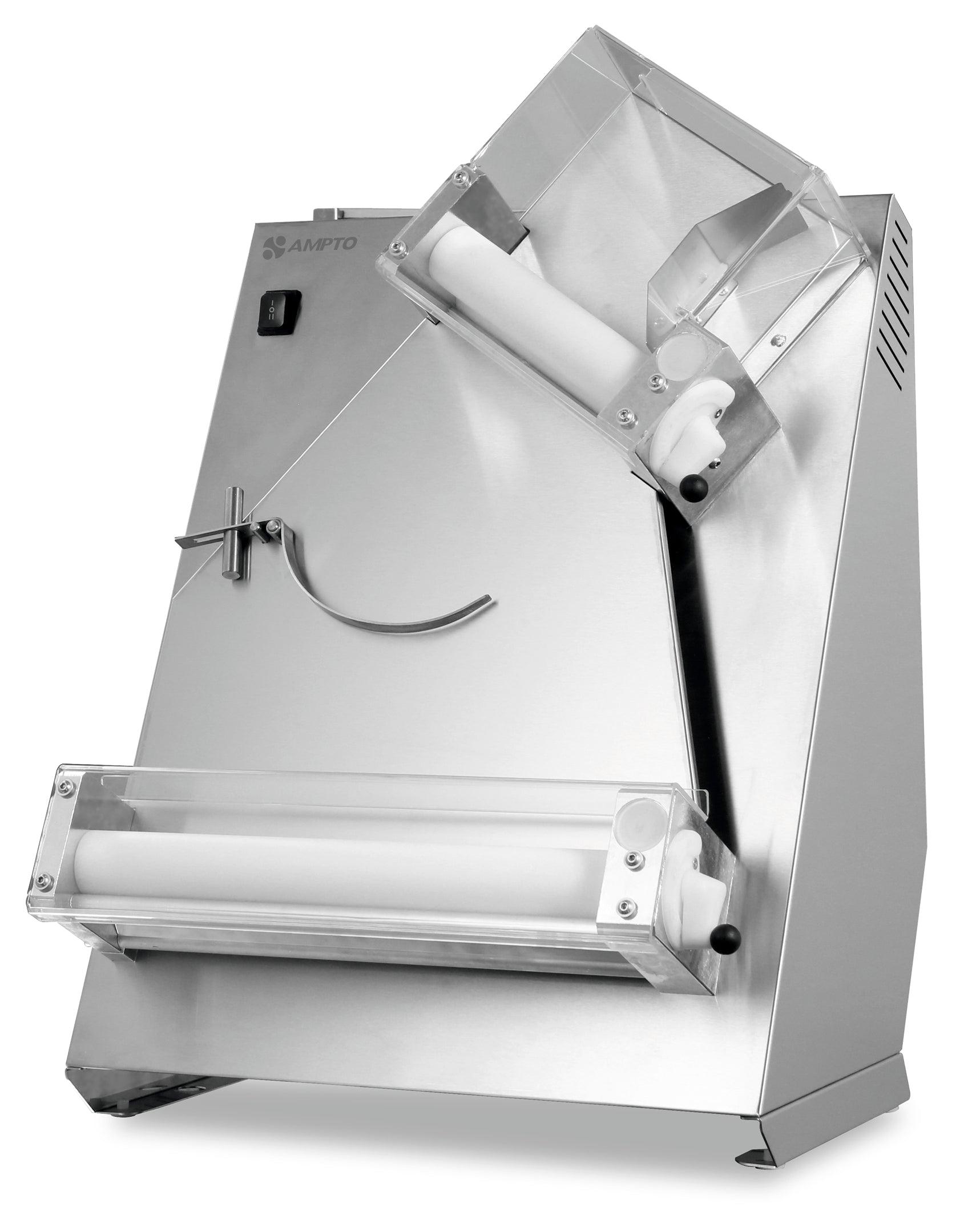 LAM040 Pizza dough sheeter (2 rollers) 16" - AMPTO