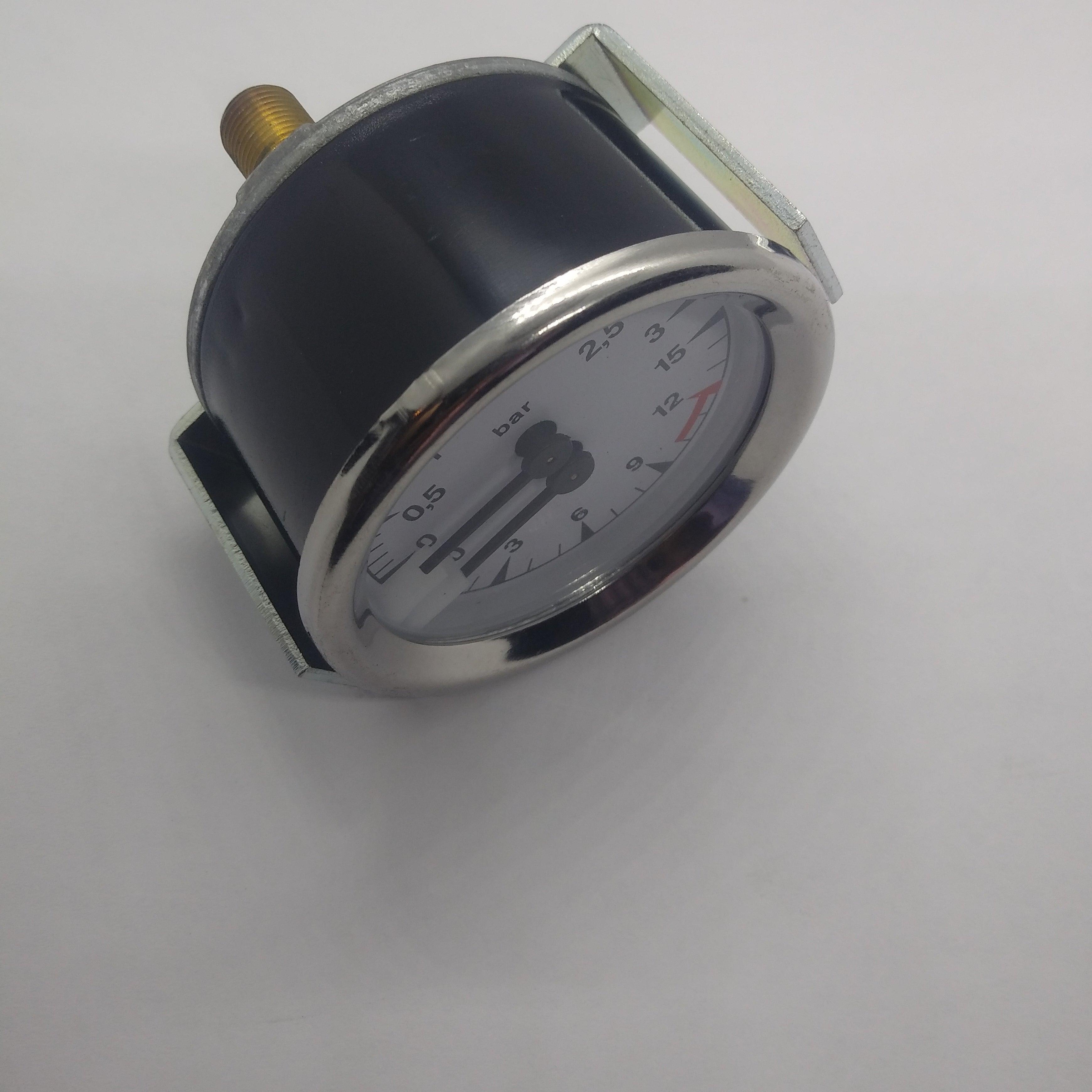 RBEZ007 Pressure Gauge for B2013, C2013, BZ10. D60 Double Scale 1/8 - AMPTO
