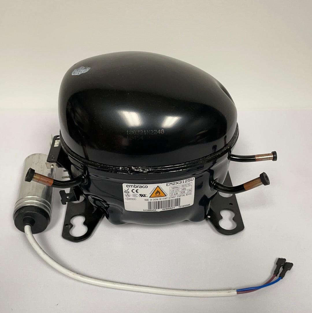 RXIN020 Compressor for CFD-2RR-HC, G1.2BM2F-HC. EM2X3125U/110V/R290 - AMPTO