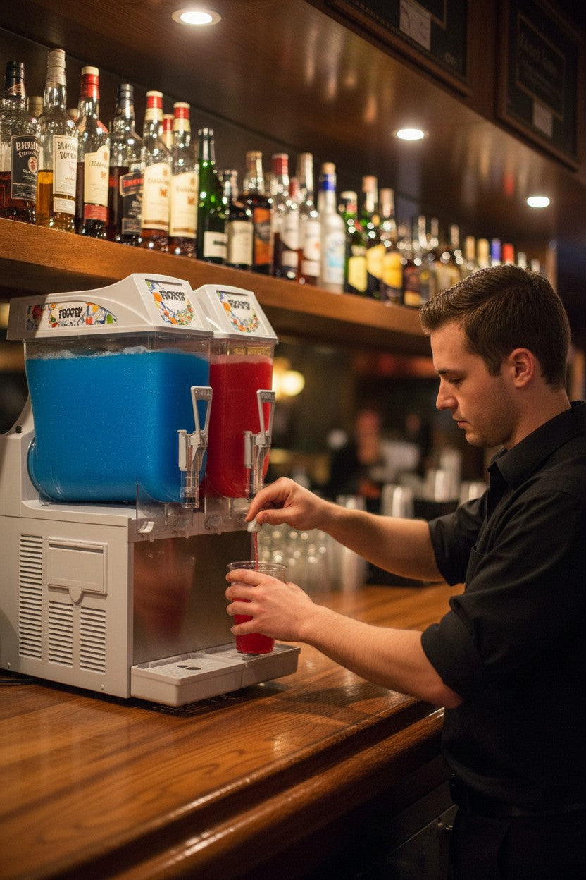 Granitas or Chilled Drinks? Discover the Versatility of AMPTO GRA-122 and GRA-123 Machines