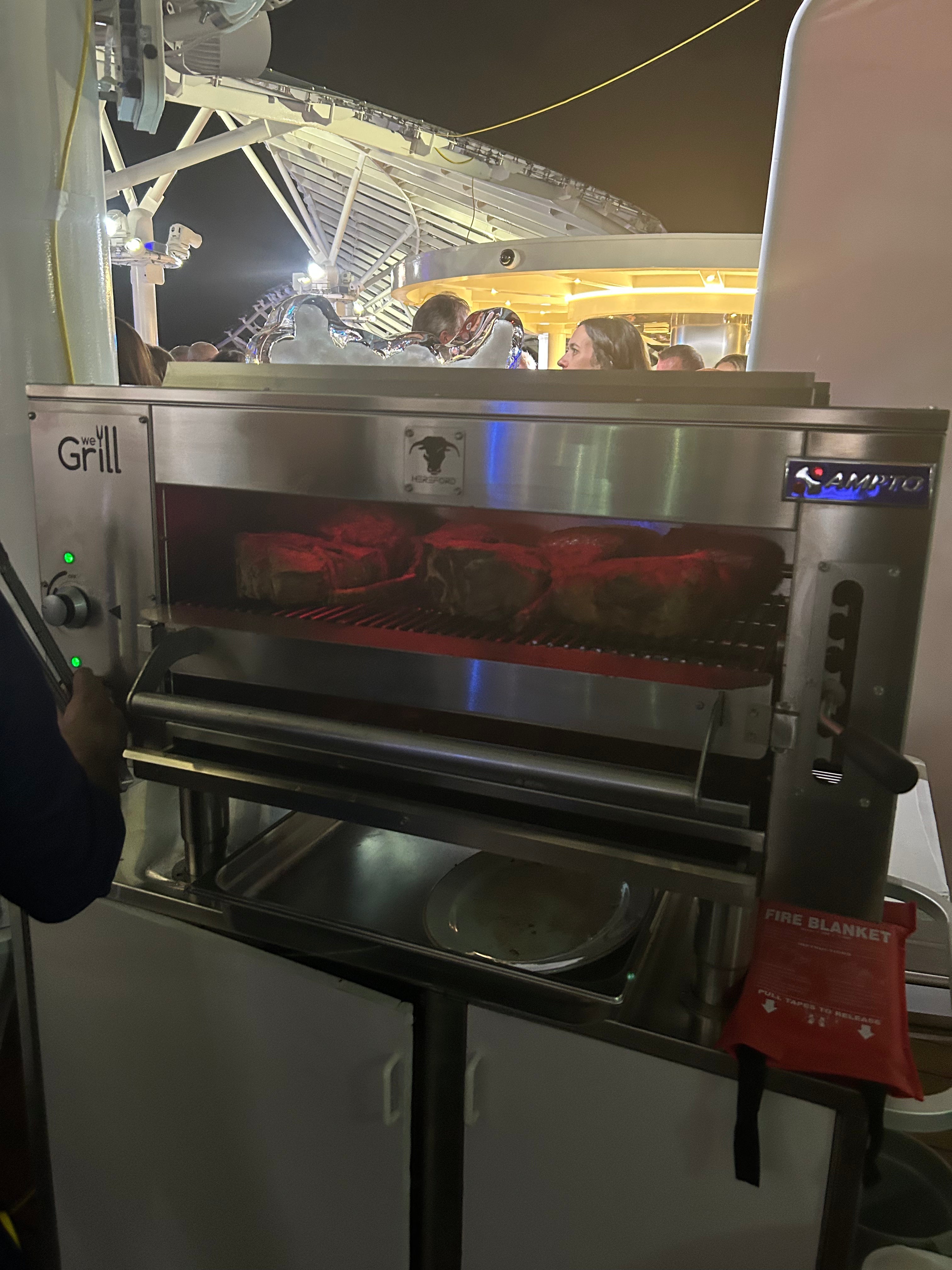 AMPTO and We Grill at the Star Princess Naming Ceremony with Chef Dario Cecchini