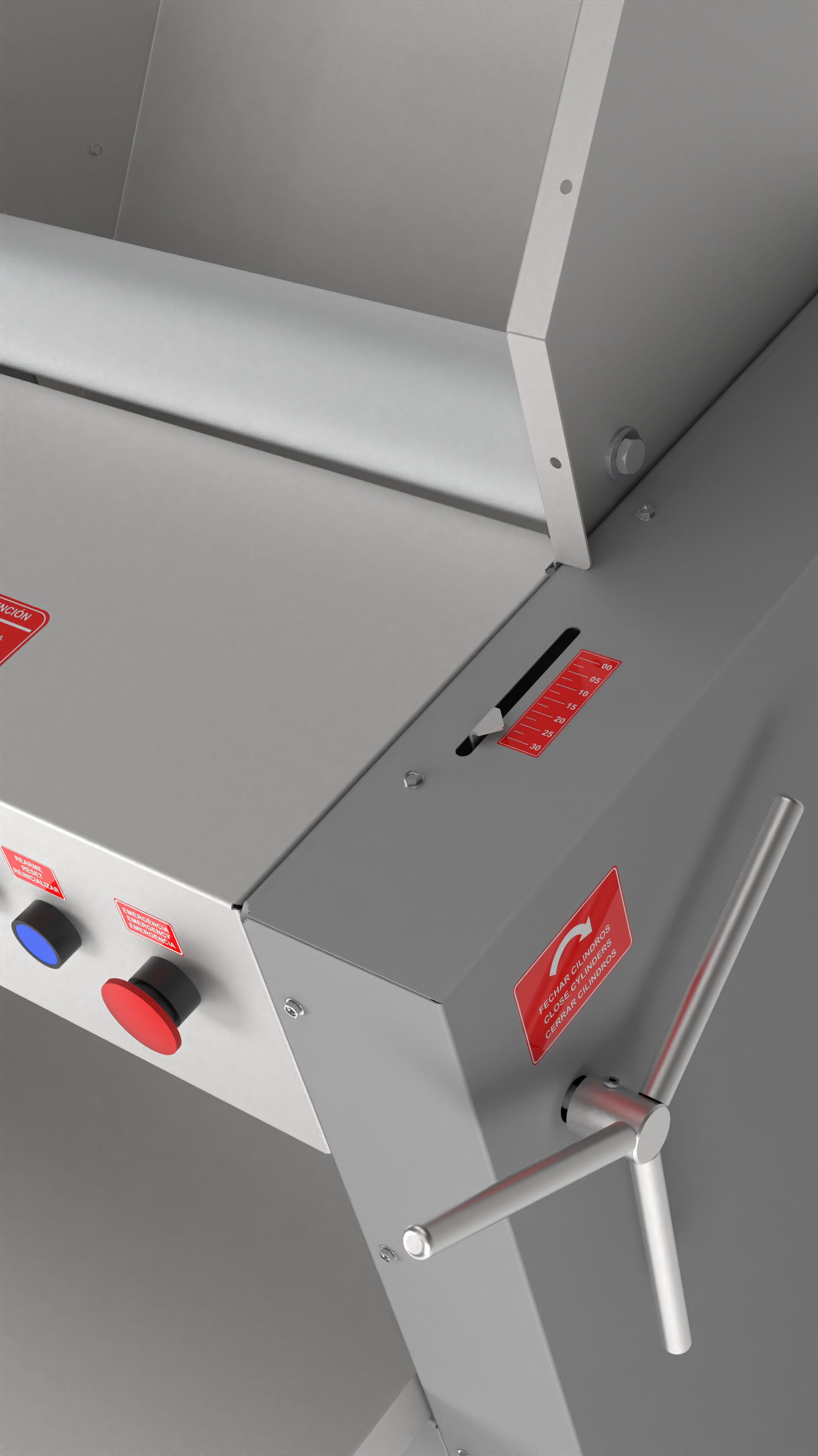 CSC-510 Dough Breaker /  Sheeter 33 lbs capacity. Floor model. 2 Motors, 1 per roll. 20'' roll width. 1.5 HP each motor.