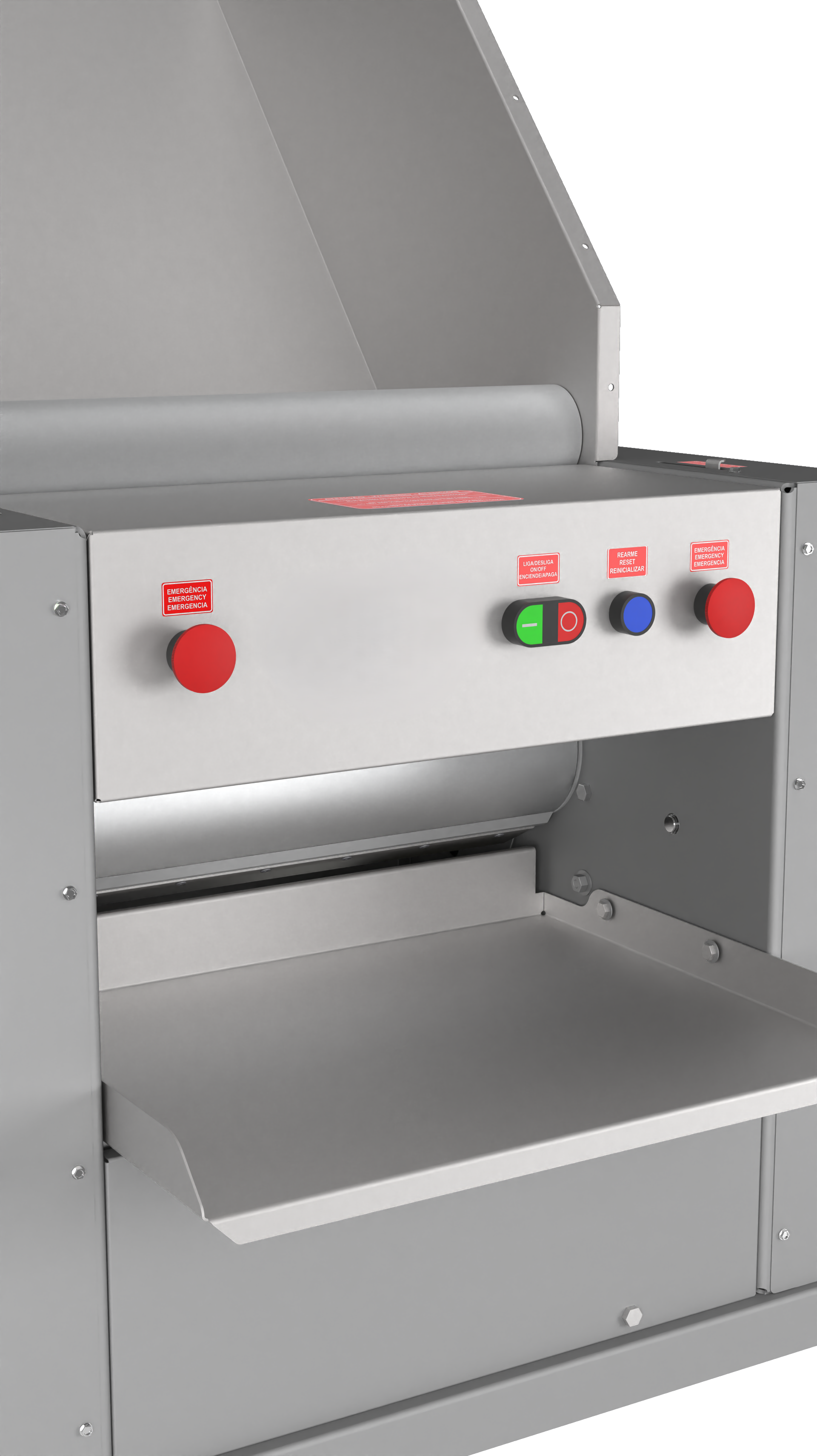 CSC-510 Dough Breaker /  Sheeter 33 lbs capacity. Floor model. 2 Motors, 1 per roll. 20'' roll width. 1.5 HP each motor.