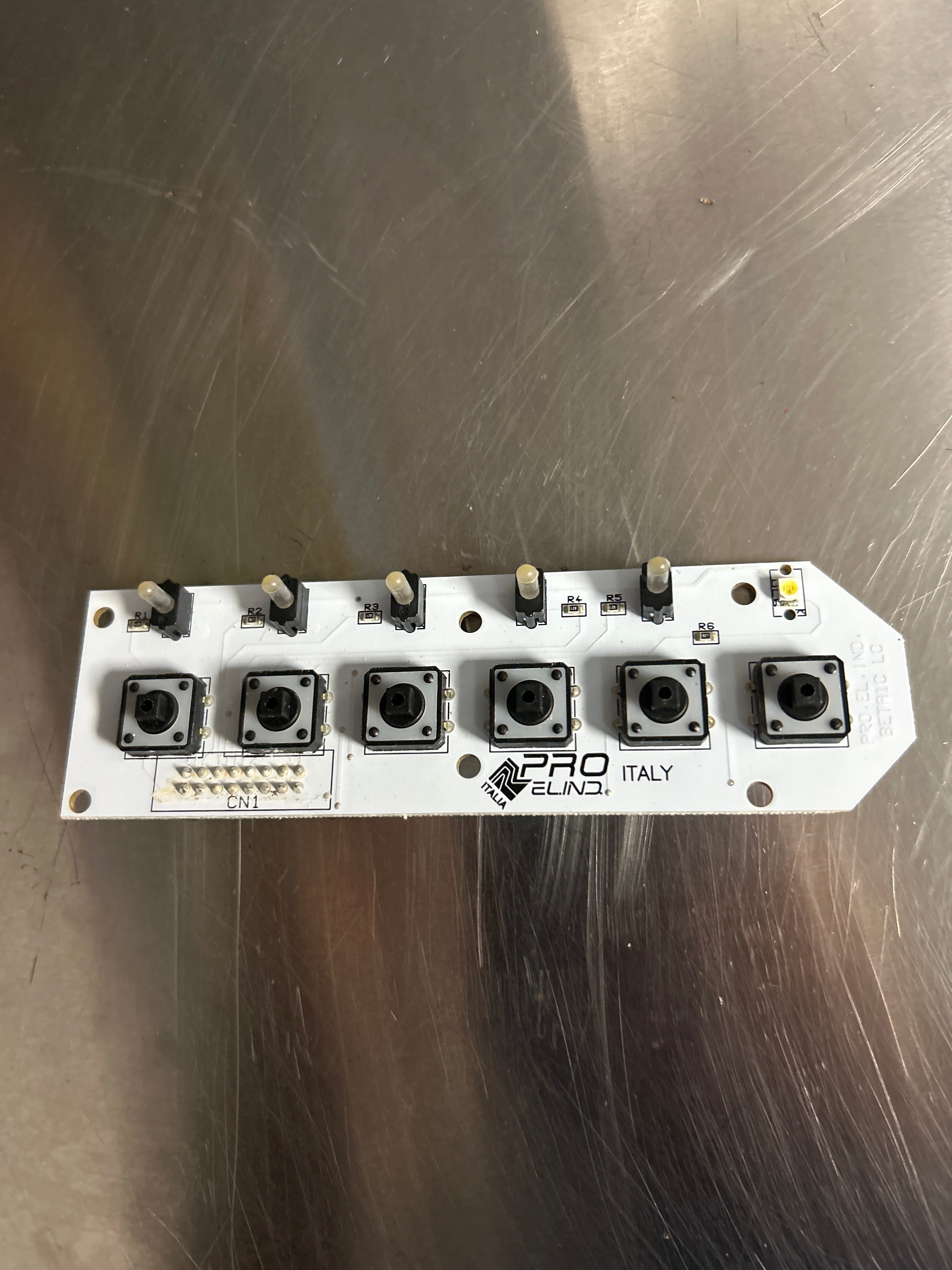 RBEZ161  PUSH BUTTON COMPLETE 6 BUTTOMS FOR B2016