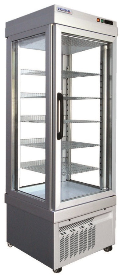 Exhibidor congelador de vidrio de 4 lados 4400 NFN