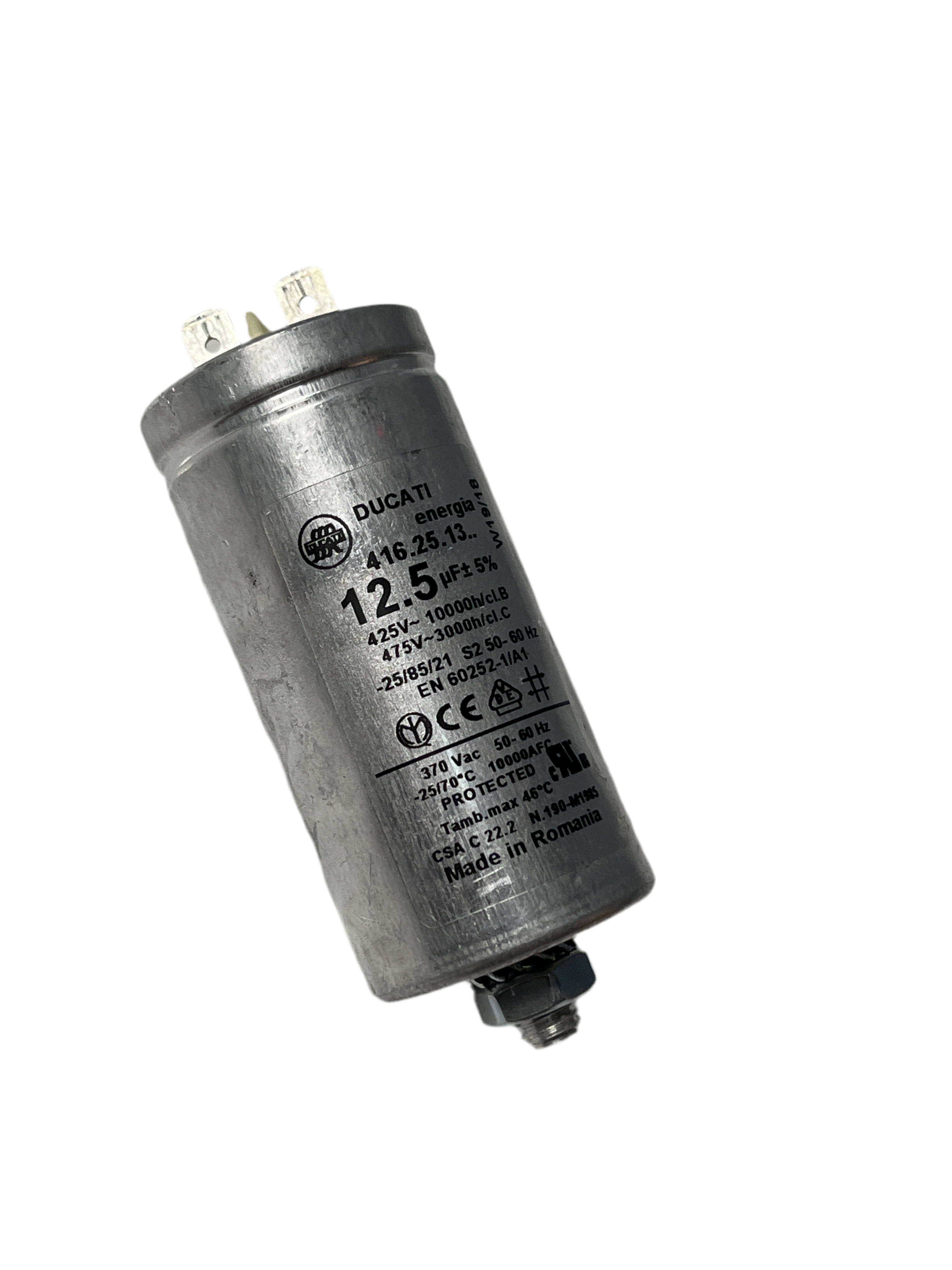 RELV374  CAPACITOR 12,5µF for motor RELV340