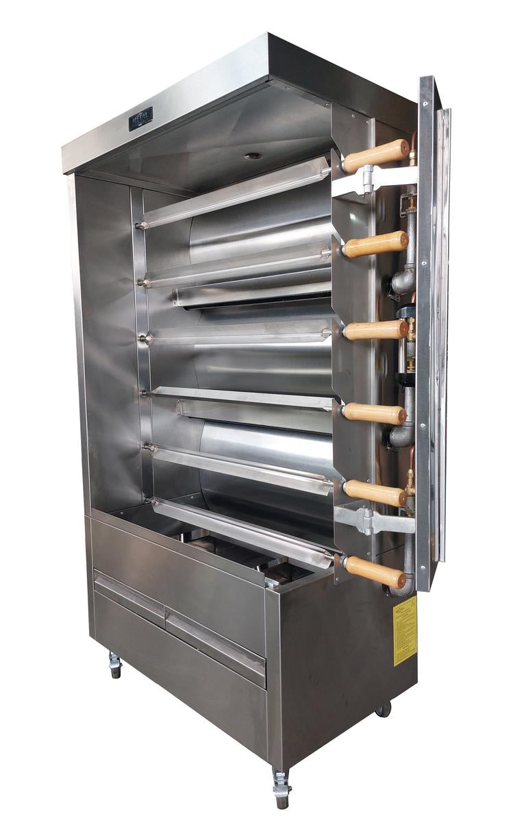 20 Chicken Commercial Rotisserie Oven Machine, Gas