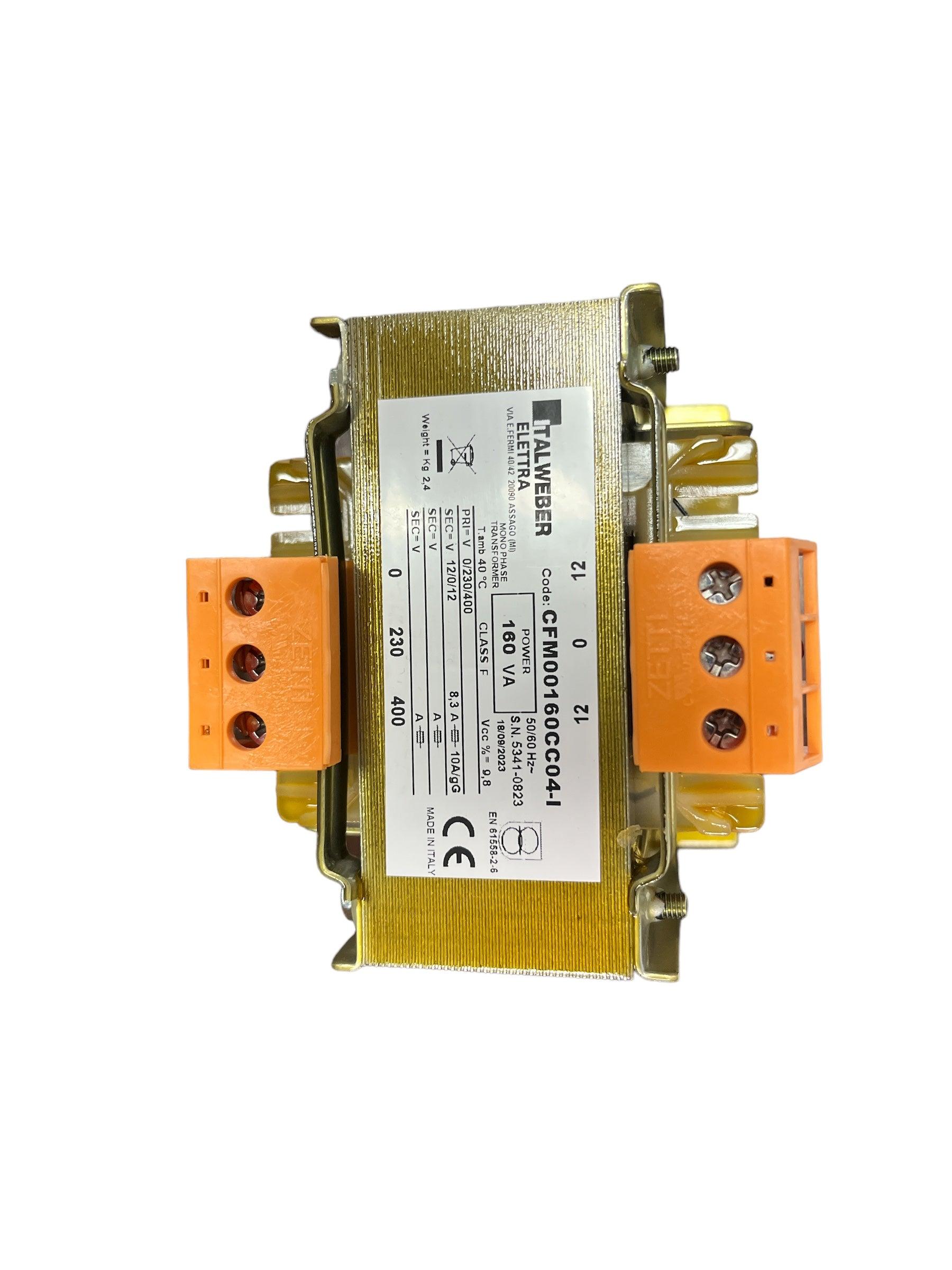 RMOR3823 - TRANSFER 160VA P.230 S.12-0-12 (ITW CFM00160CC04-I)