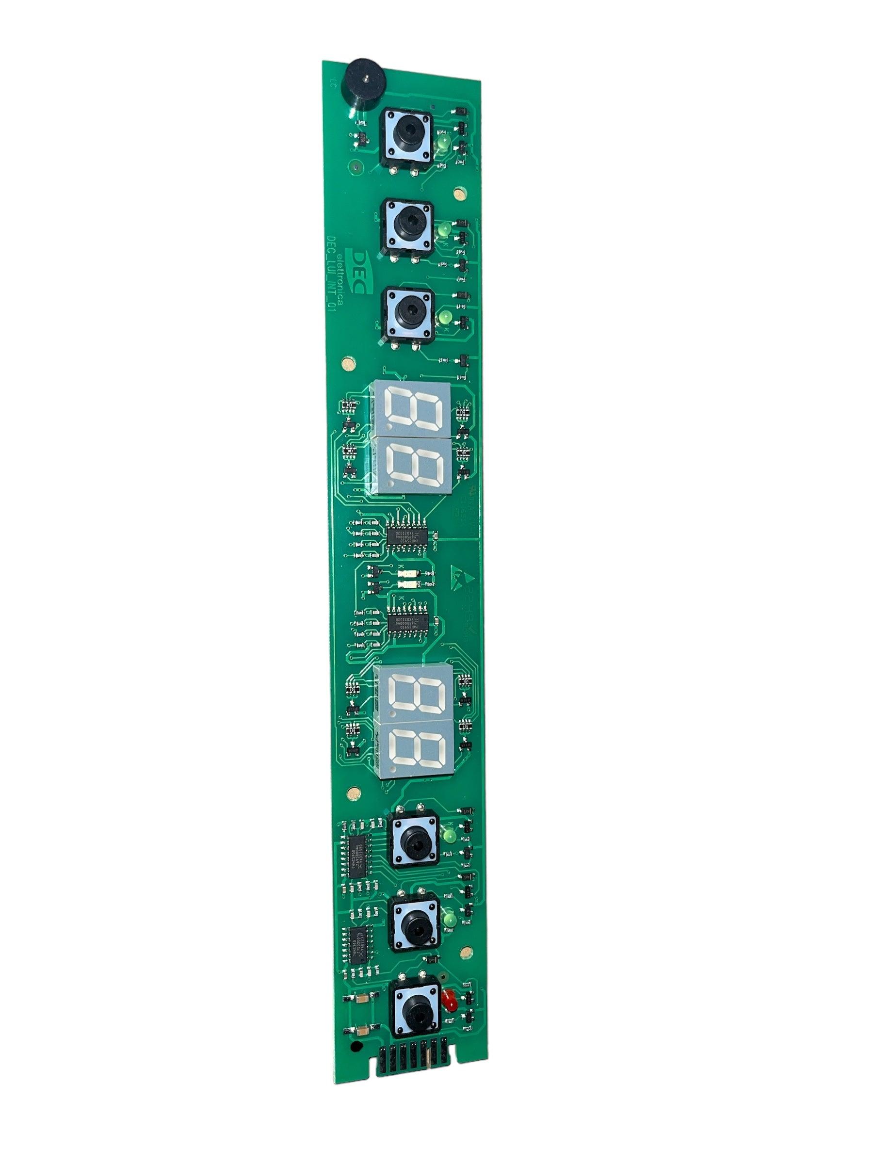 RELV538  USER INTERFACE 7 SEGM. DISPLAY VERSION