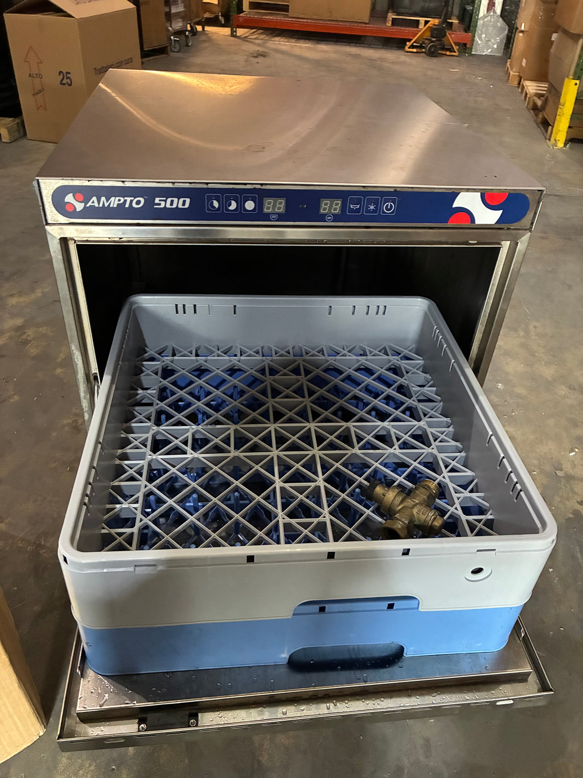 500 - USED Dishwasher Undercounter, door type, front loading, 23-5/8"W, (20/30 or 60) racks/hour capacity, high tem (Copy)