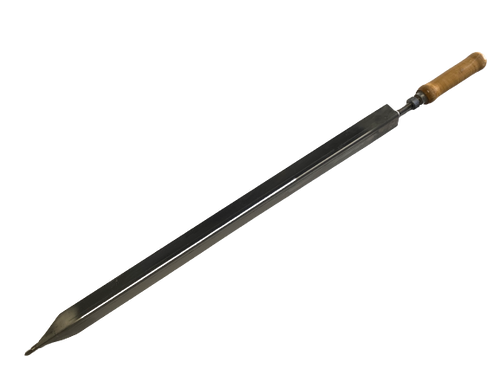 RMET208 - SKEWER SWORD (V SPIT) STYLE NO HOOKS FOR ROTTISERIE OVENS 10,20,30 y 40 CHICKEN