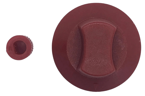 RCRO048  Red Knob for Metal Supreme Gas Fryers and Griddles