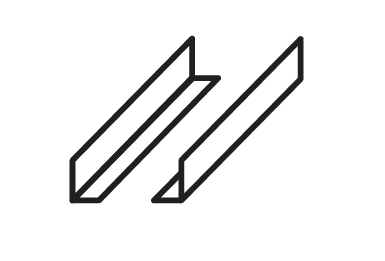 RGMM0100 PAIR OF RUNNERS TRAY HOLDER SUPPORT FOR GN 1/1 RACK FOR MPP-2US NAD MPP-3US