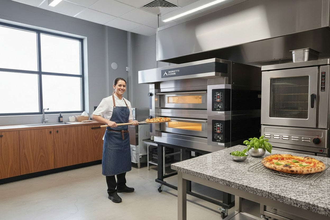 S105E2 - serie S modular Electric Pizza oven 37-1/2"x49-3/4"x6-1/4" (Chamber)