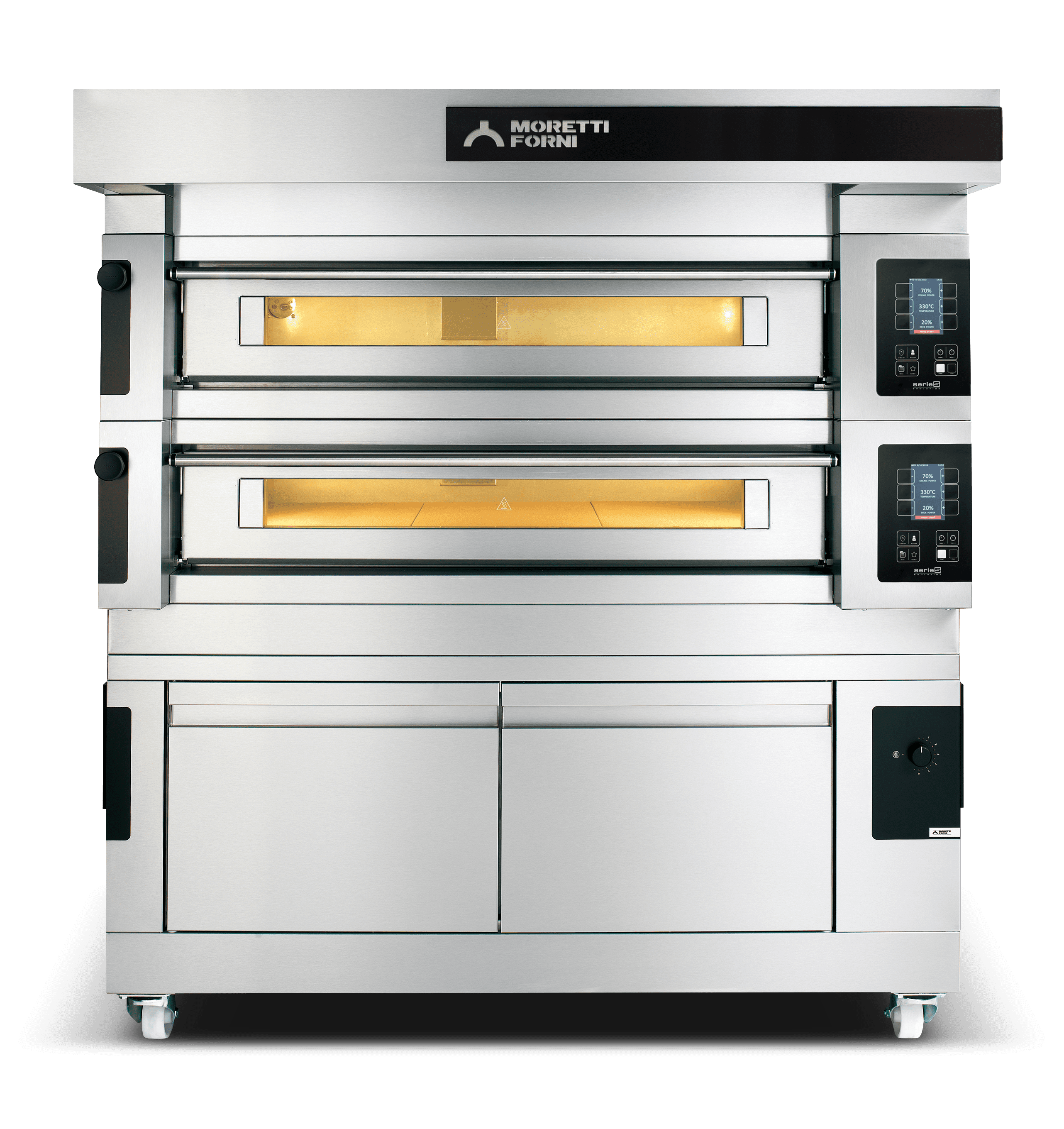 S125E2 - Serie S modular Electric Pizza oven 48-3/4"x49-1/2"x6-1/4" (Chamber)