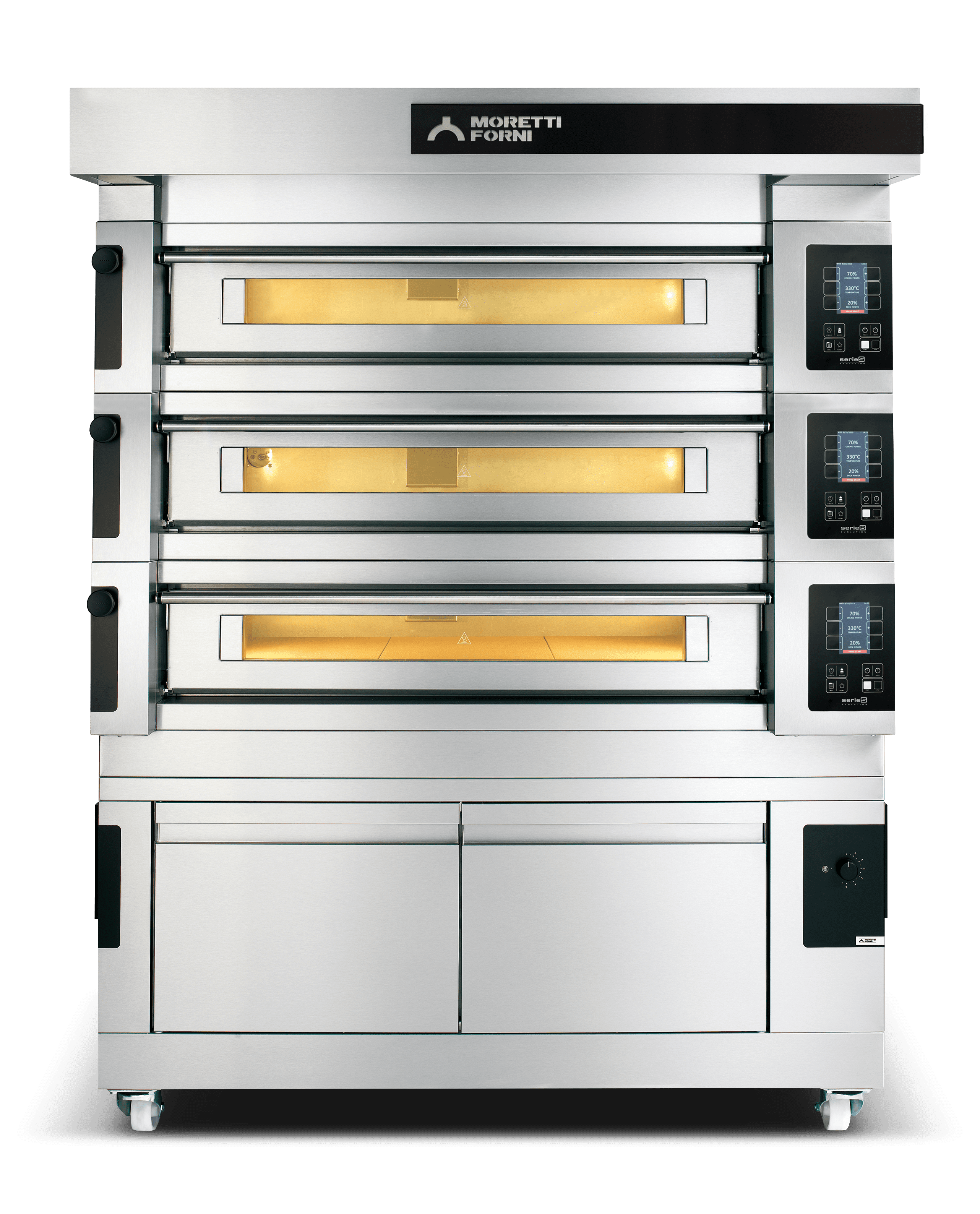 S120E3 - Serie S modular Electric Pizza oven 48-3/4"x28-3/4"x6-1/4" (Chamber)