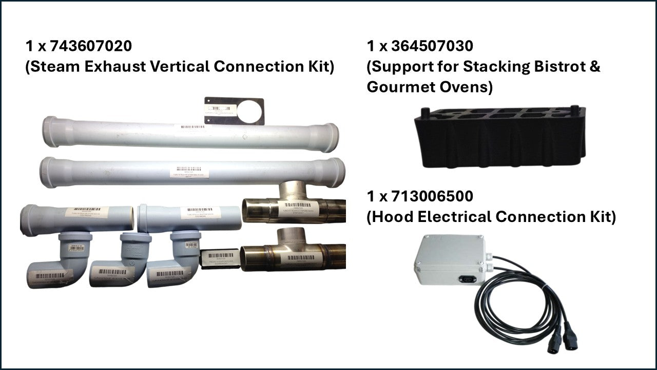 Stacker Kit. Amazon STACKKIT - Stacking kit for BISTROT AND GOURMET