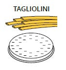 ACTRMPF9 -  BRONZE PASTA DIE TAGLIOLINI 3 mm