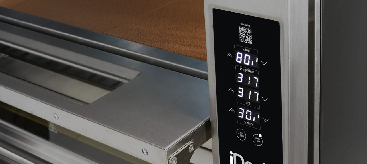 ID-M 72.42 iDeck Digital Control Electric Pizza Oven 28-1/3" x 16-1/2" x 5-1/2" chamber (Internal) . 1 Deck. 230/60/3ph (Copy)