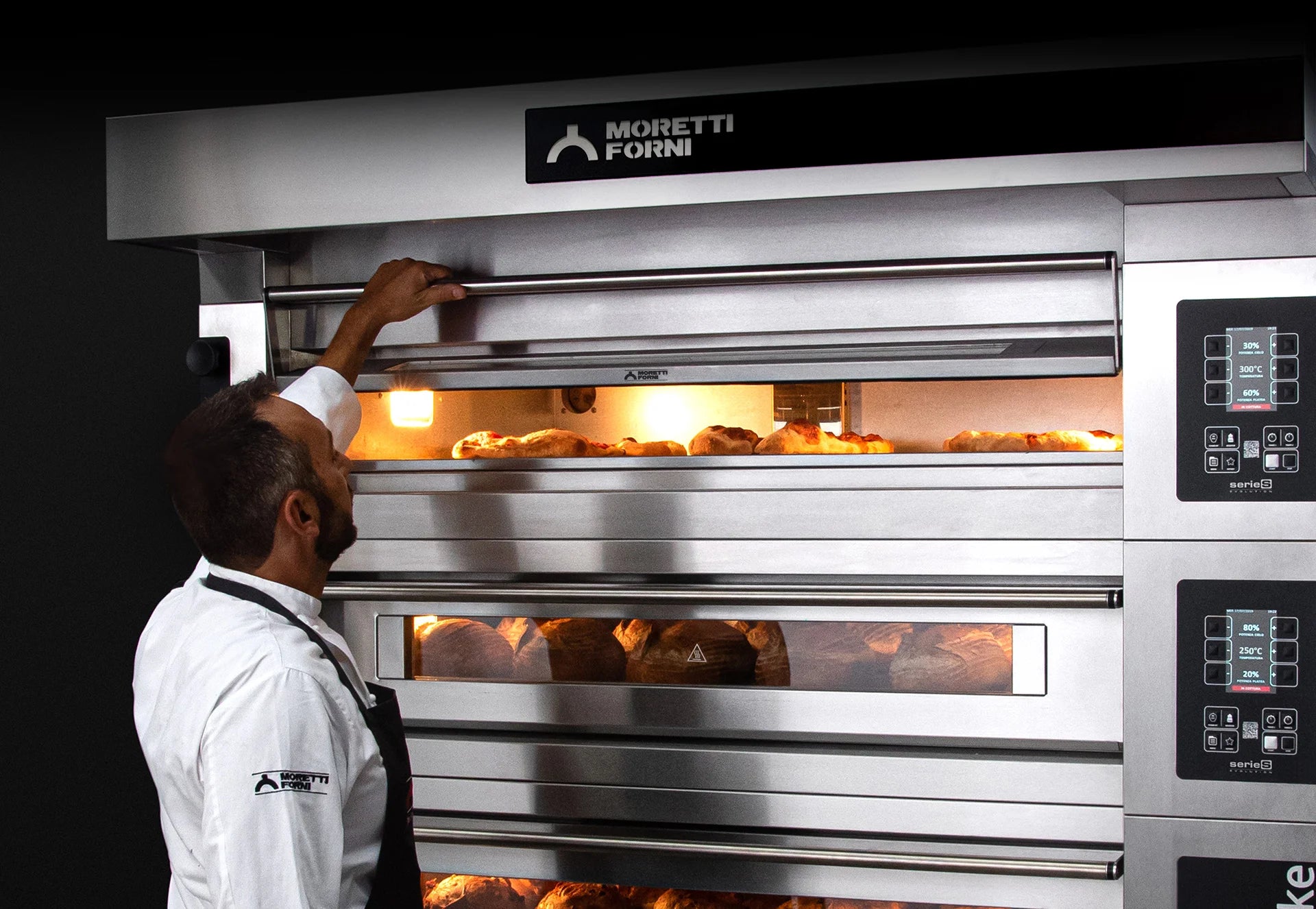 S125E3 - Serie S modular Electric Pizza oven 48-3/4"x49-1/2"x6-1/4" (Chamber)