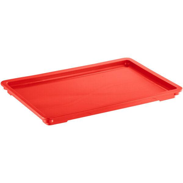 100002R - Dough box lid red color - AMPTO