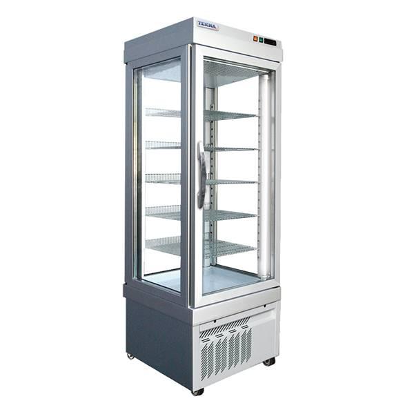 4400 NFP 4 Sided Glass Merchandiser Refrigerated