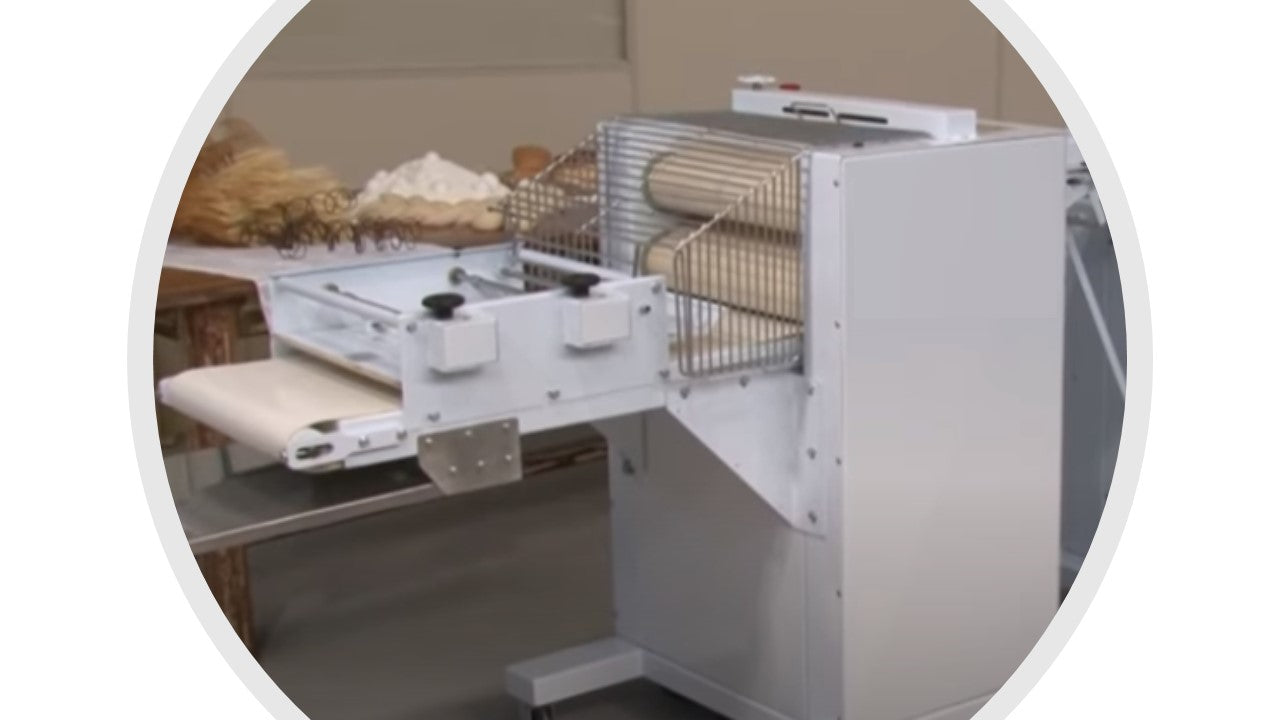 Moldeadora de pan baguette MB500 Rodillos de 19-3/4'', capacidad de 0,88 - 14 oz