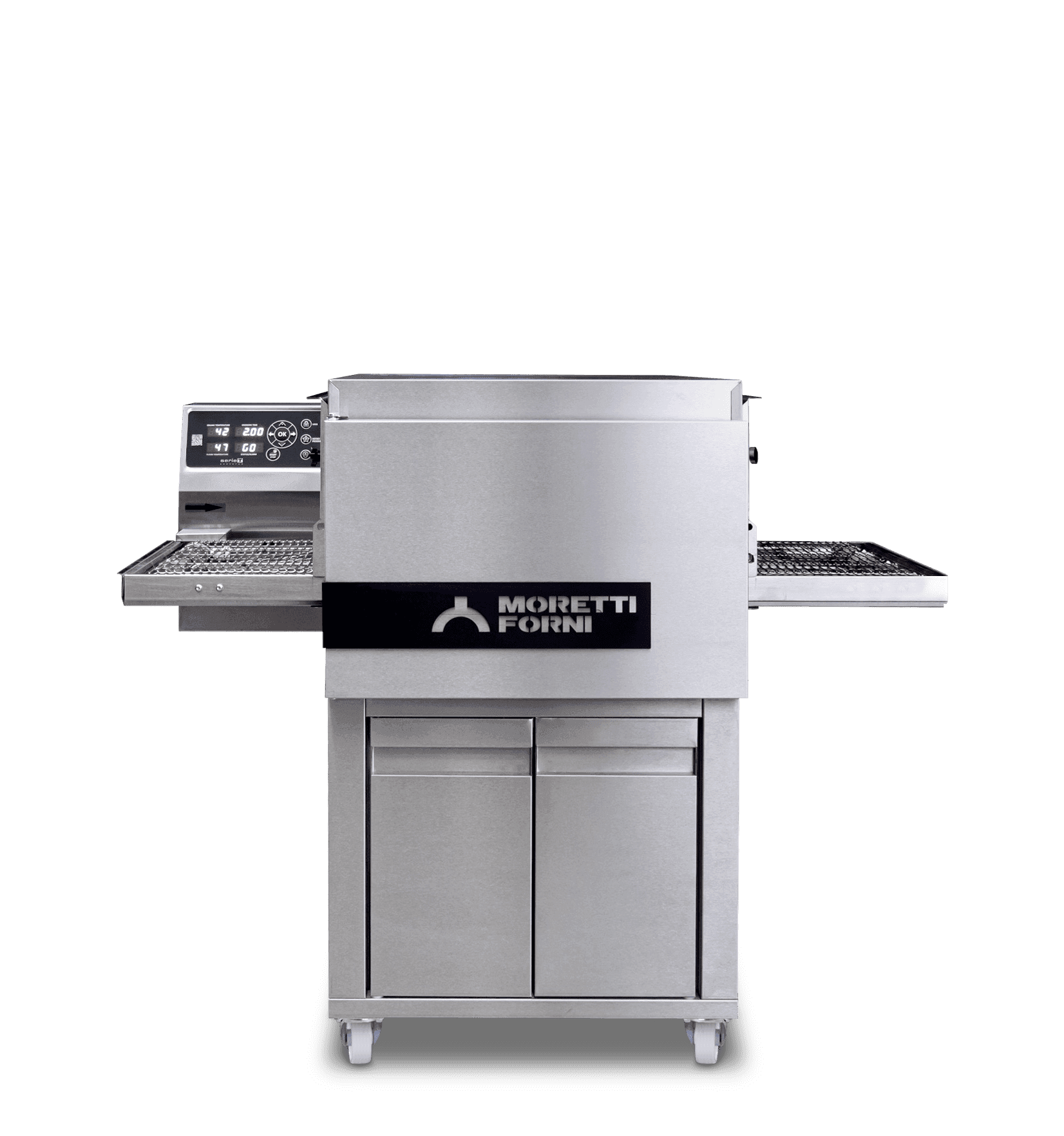 T64EV X Electric Conveyor Pizza Oven Ventless 24'' x 16'' x 3'' Chamber 1 Deck. 16'' Width belt