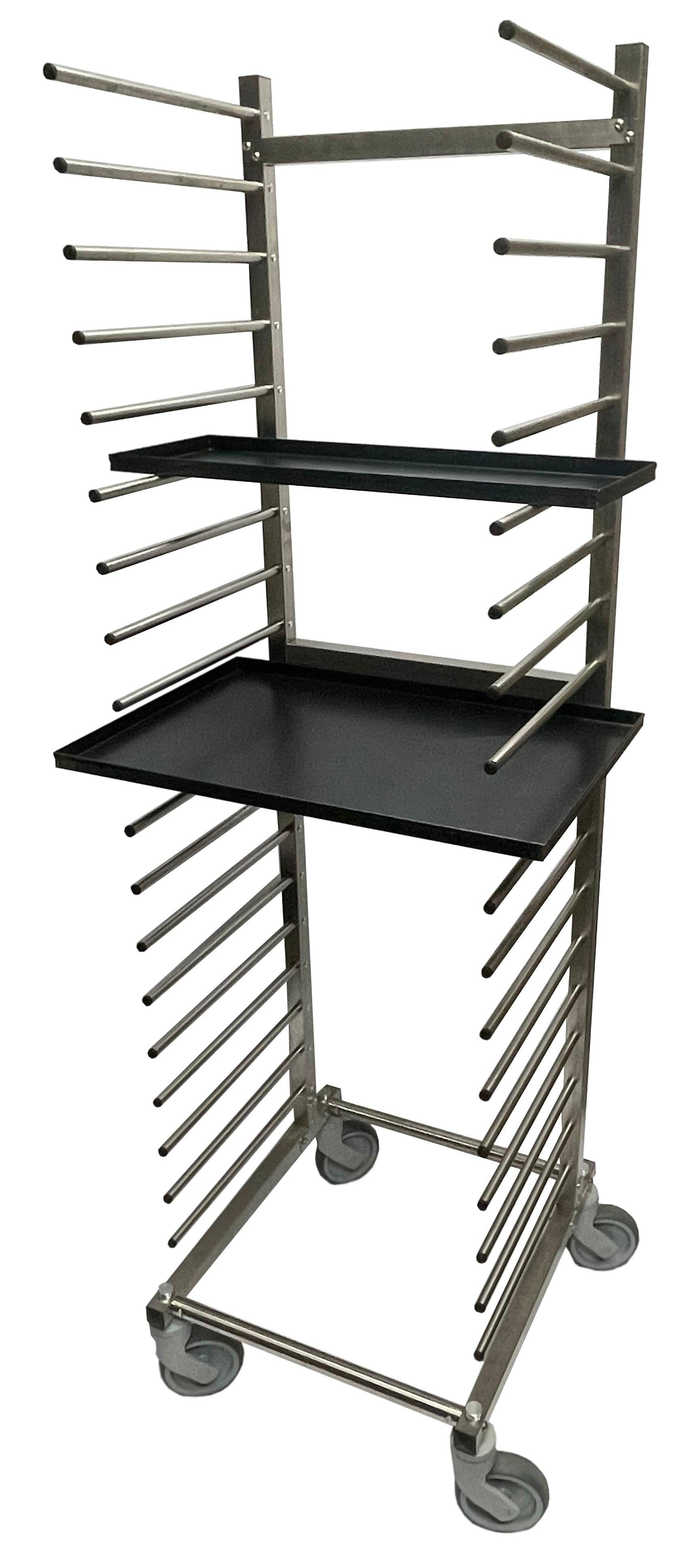 CAR6040 - Bun Pan Rack, mobile, (20) pan capacity - AMPTO