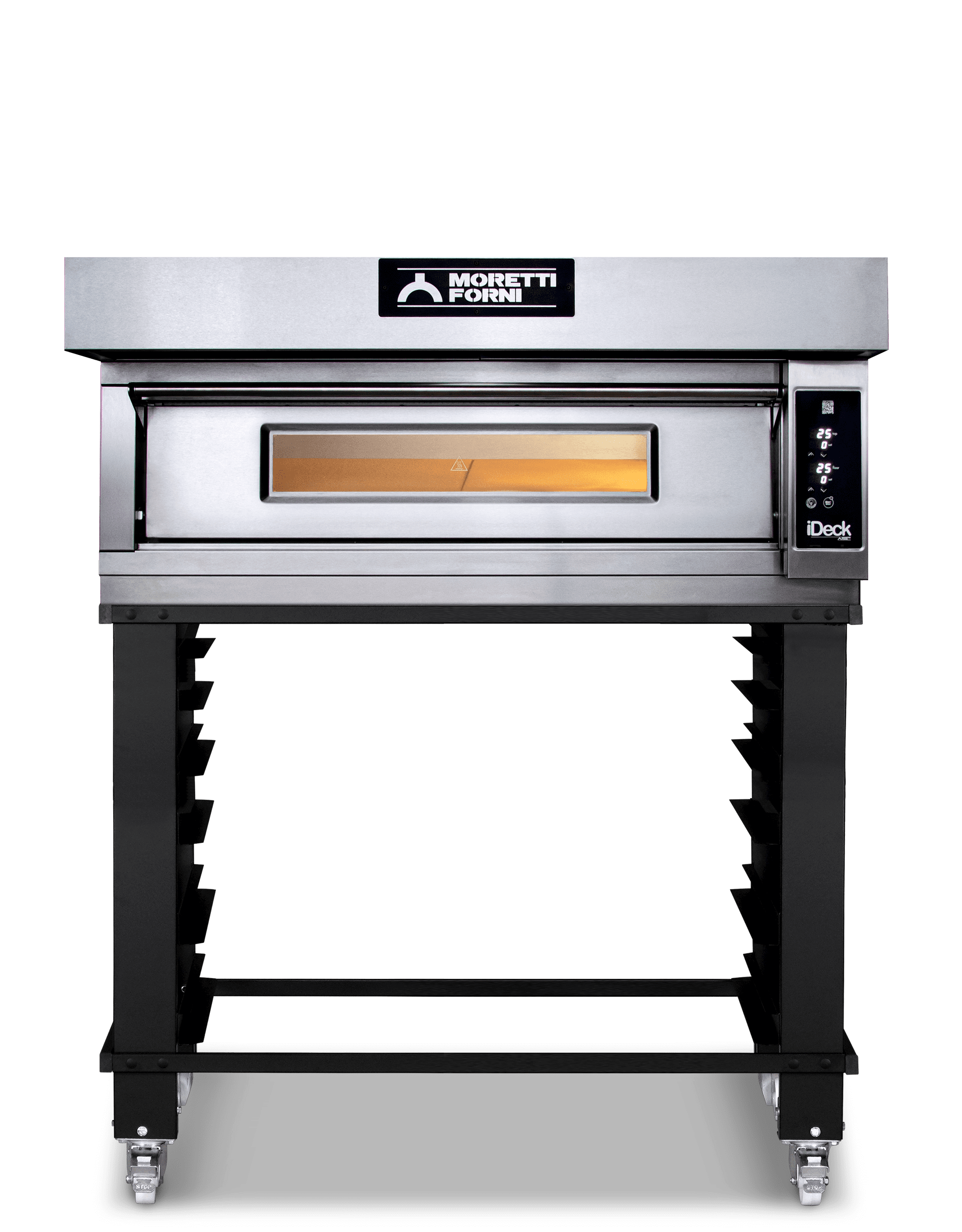 ID-M 105.65 iDeck electronic Control Electric Pizza Oven 105 x 65 cm chamber. 1 Deck