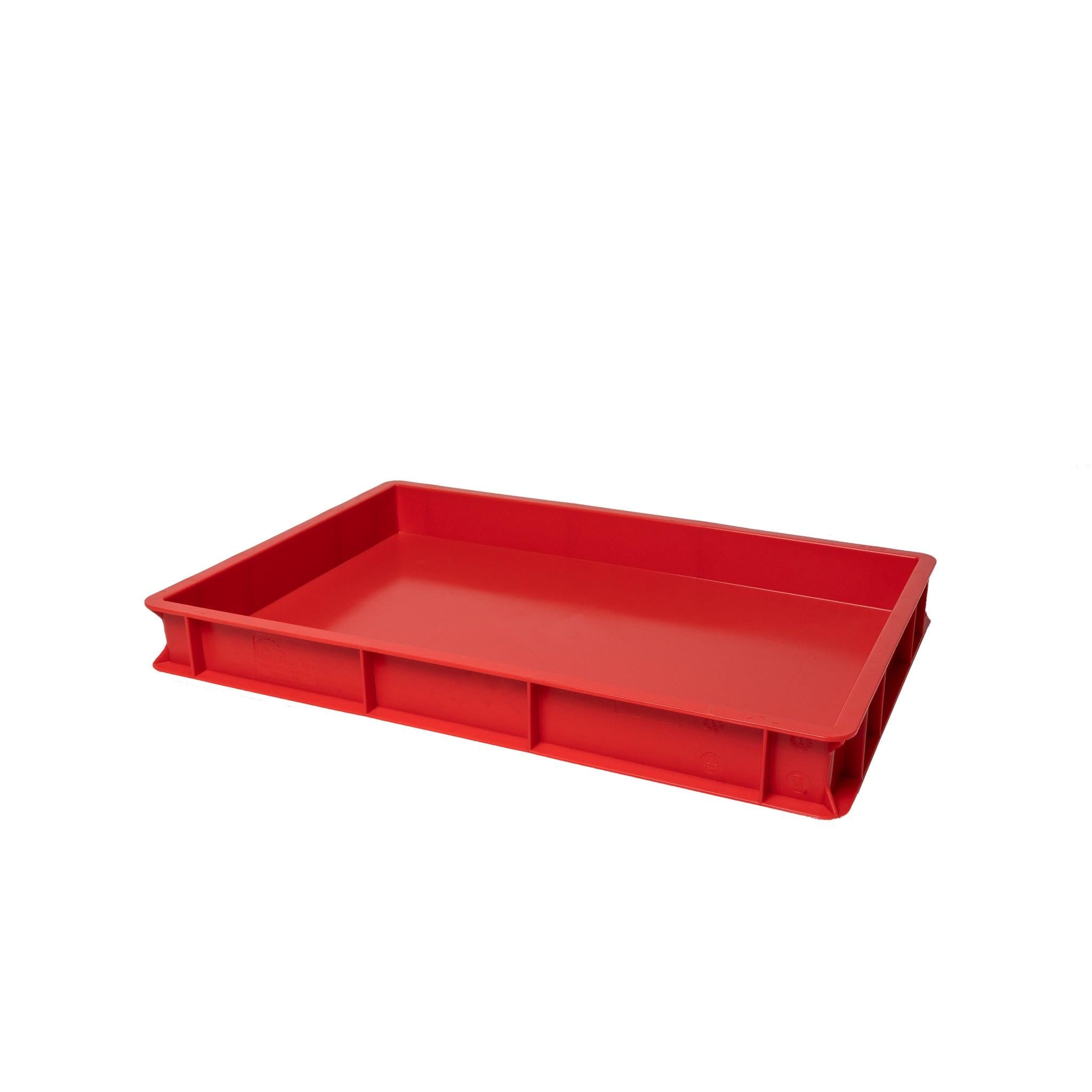 VAS007R - Pizza dough box Red H 2-3/4" - AMPTO